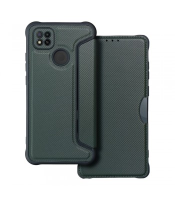 Xiaomi Redmi 9C, 9C NFC Forcell Razor Book Dark Green Кейс