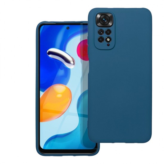 Xiaomi Redmi Note 11 Pro 5G Forcell Silicone Lite Blue Кейс