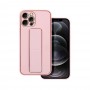 Apple iPhone 11 2019 Forcell Leather Kickstand Pink Кейс