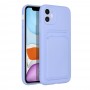 Apple iPhone 11 Forcell Card Purple Кейс