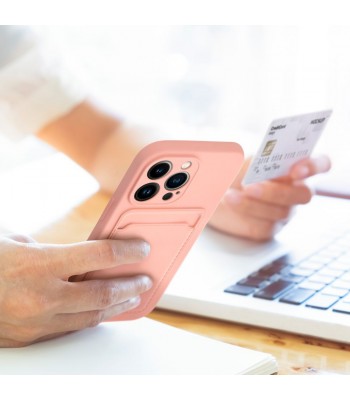 Apple iPhone 11 Forcell Card Pink Кейс