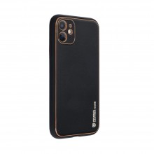 Apple iPhone 11 Forcell Leather Black Кейс