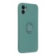 Apple iPhone 11 Forcell Silicone Ring Green Кейс
