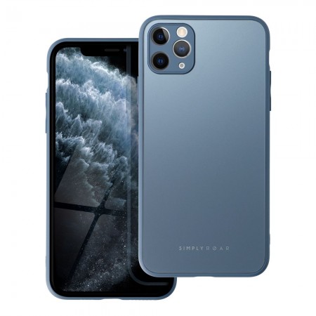 Apple iPhone 11 Pro Max Roar Matte Glass Blue Кейс