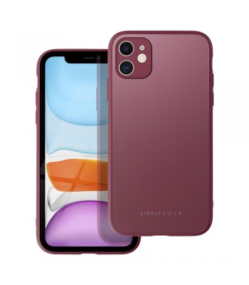 Apple iPhone 11 Roar Matte Glass Bordo Кейс