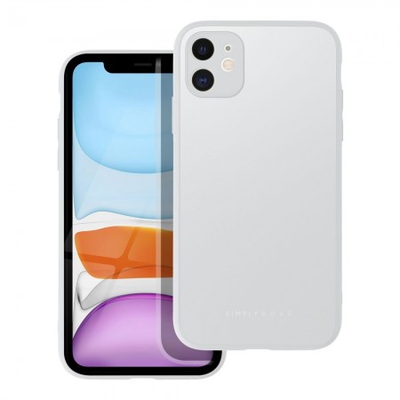 Apple iPhone 11 Roar Matte Glass Silver Кейс