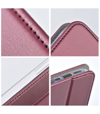 Apple iPhone 11 Smart Magneto Book Bordo Кейс