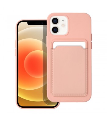 Apple iPhone 12, 12 Pro Forcell Card Pink Кейс