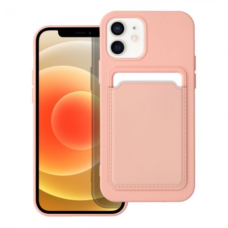 Apple iPhone 12, 12 Pro Forcell Card Pink Кейс