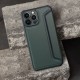 Apple iPhone 12 Forcell Razor Book Dark Green Кейс