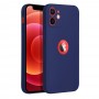 Apple iPhone 12 Mini Forcell Soft Dark Blue Кейс Apple iPhone 12 Mini Forcell Soft Dark Blue Кейс