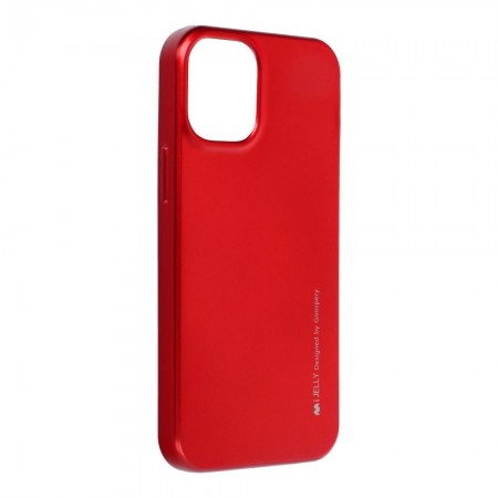 Apple iPhone 12 Mini Mercury I-Jelly Metal Red Кейс