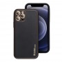Apple iPhone 12 Pro Forcell Leather Black Кейс Apple iPhone 12 Pro Forcell Leather Black Кейс
