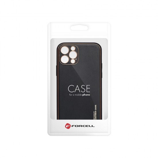 Apple iPhone 12 Pro Forcell Leather Black Кейс