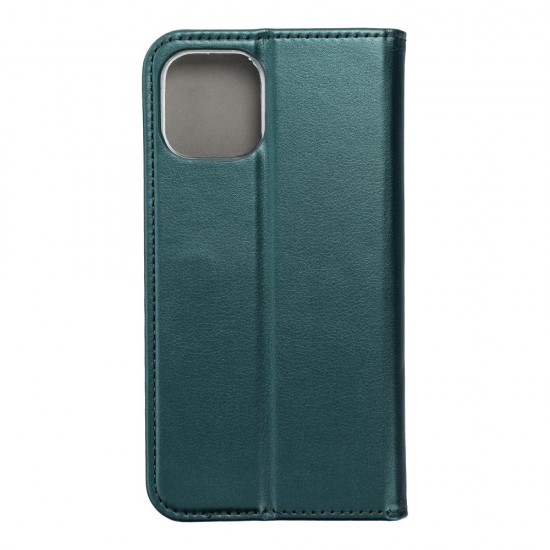 Apple iPhone 12 Smart Magneto Book Green Кейс