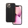 Apple iPhone 13 Forcell Leather Kickstand Black Кейс
