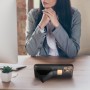 Apple iPhone 13 Forcell Leather Kickstand Black Кейс