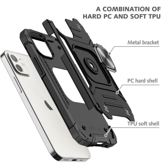 Apple iPhone 13 Pro Max Forcell Nitro Black Кейс