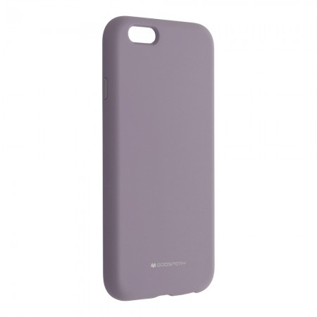 Apple iPhone 6, 6S Mercury Silicone Lavender Grey Кейс