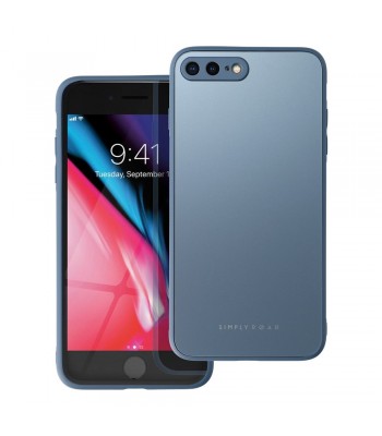 Apple iPhone 7 Plus, 8 Plus Roar Matte Glass Blue Кейс