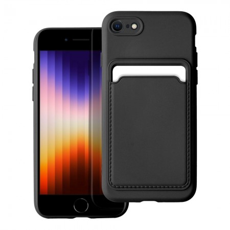 Apple iPhone 7, 8, SE 2020 Forcell Card Black Кейс