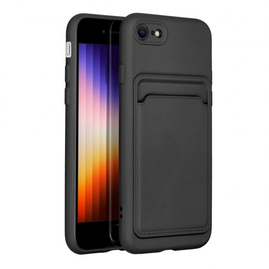 Apple iPhone 7, 8, SE 2020 Forcell Card Black Кейс