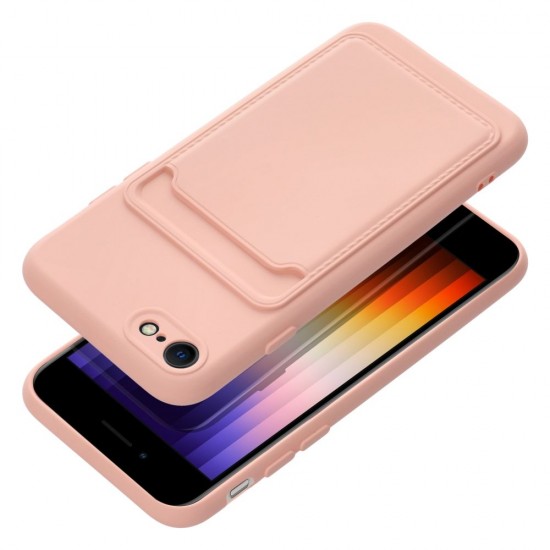 Apple iPhone 7, 8, SE 2020 Forcell Card Pink Кейс