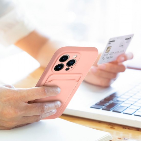 Apple iPhone 7, 8, SE 2020 Forcell Card Pink Кейс