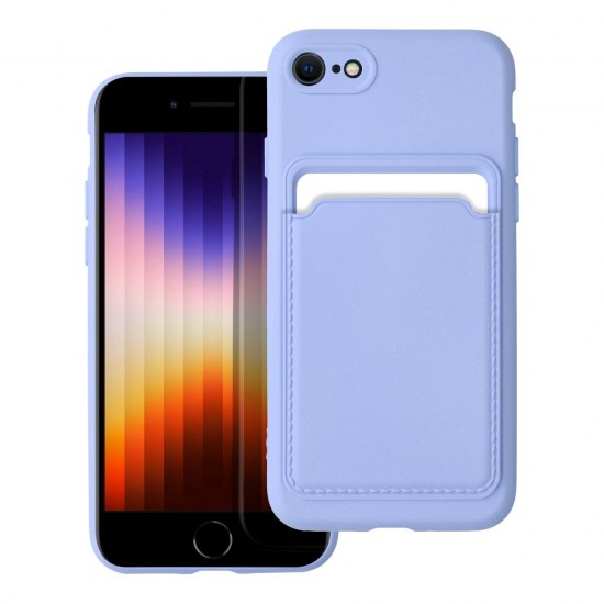 Apple iPhone 7, 8, SE2020, SE2022 Forcell Card Purple Кейс