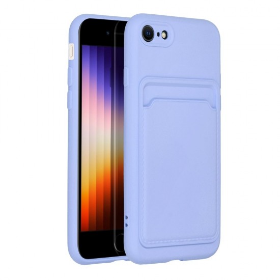 Apple iPhone 7, 8, SE2020, SE2022 Forcell Card Purple Кейс