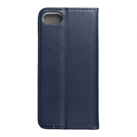 Apple iPhone 7, 8, SE Smart Magneto Book Blue Кейс