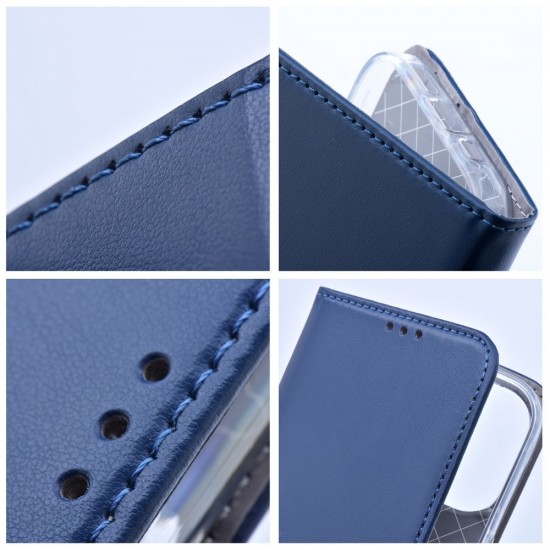 Apple iPhone 7, 8, SE Smart Magneto Book Blue Кейс