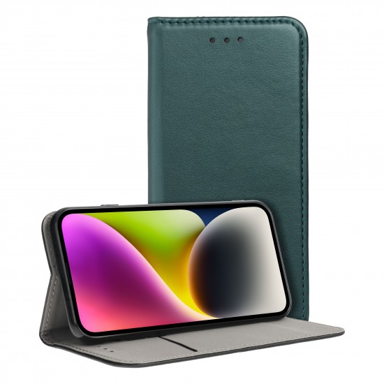 Apple iPhone 7, 8, SE Smart Magneto Book Green Кейс