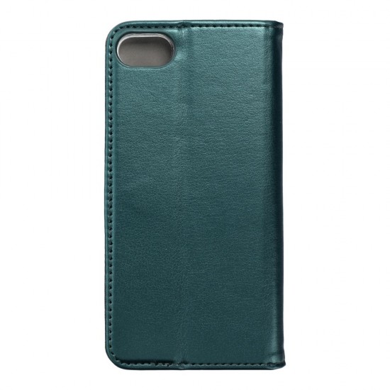 Apple iPhone 7, 8, SE Smart Magneto Book Green Кейс