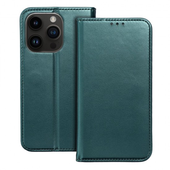 Apple iPhone 7, 8, SE Smart Magneto Book Green Кейс
