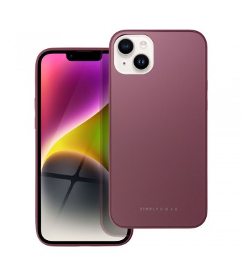 Apple iPhone 14 Plus Roar Matte Glass Bordo Кейс
