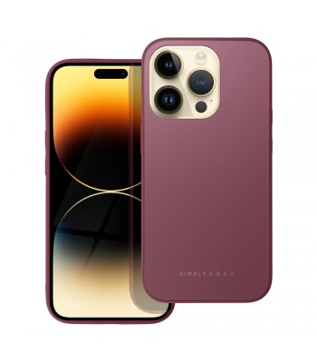 Apple iPhone 14 Pro Max Roar Matte Glass Bordo Кейс