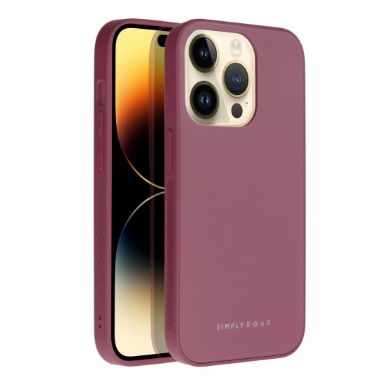 Apple iPhone 14 Roar Matte Glass Bordo Кейс
