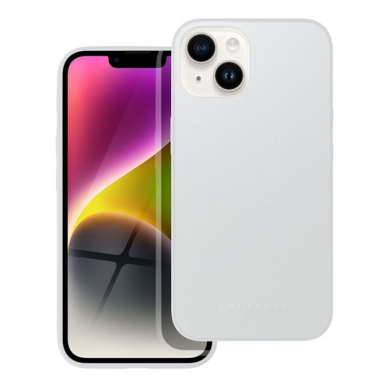 Apple iPhone 14 Roar Matte Glass Silver Кейс