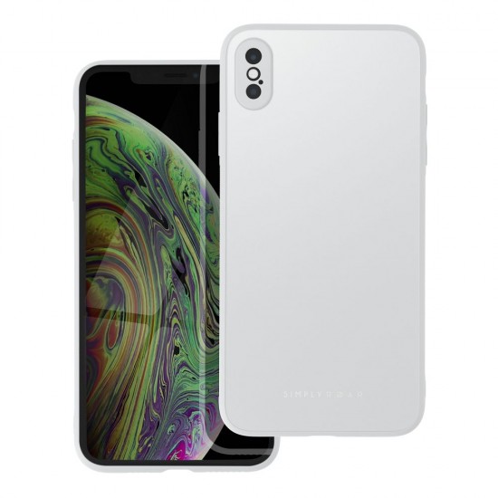 Apple iPhone XS Max Roar Matte Glass Silver Кейс