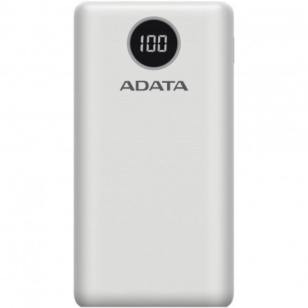 Adata P20000QCD White Външна батерия