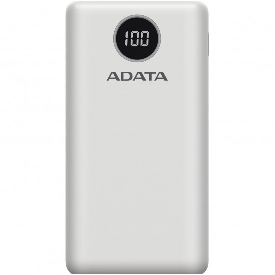 Adata P20000QCD White Външна батерия