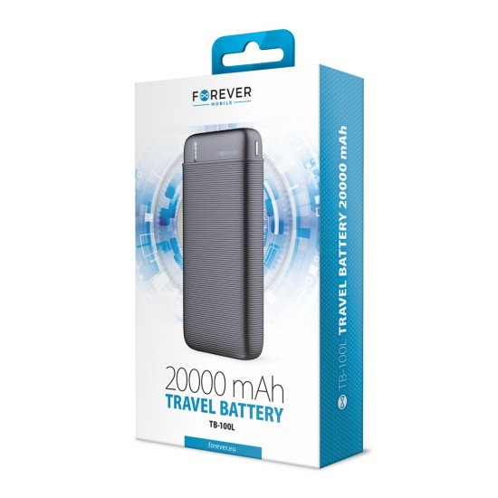 Forever Mobile TB-100L Black Външна батерия