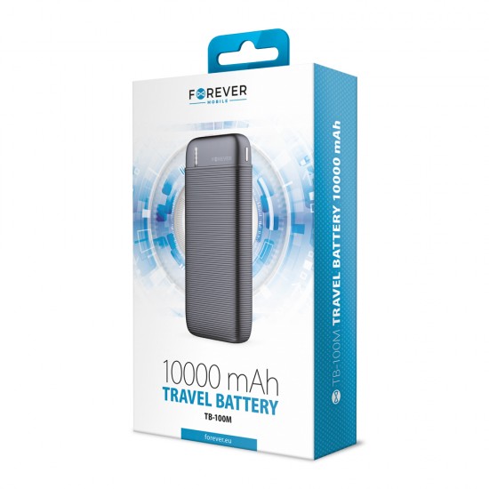 Forever Mobile TB-100M Black Външна батерия