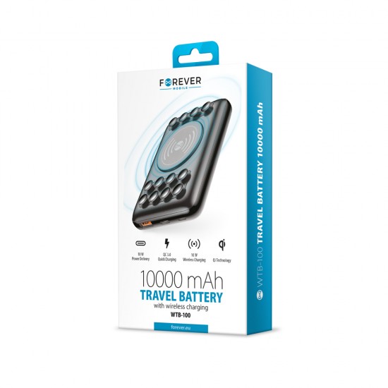 Forever Mobile WTB-100 Black Външна батерия