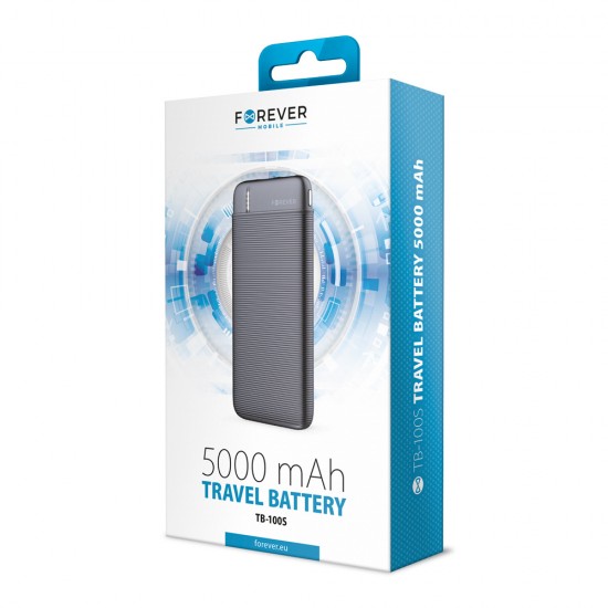 Външни батерии - Forever Mobile TB-100S Black Външна батерия