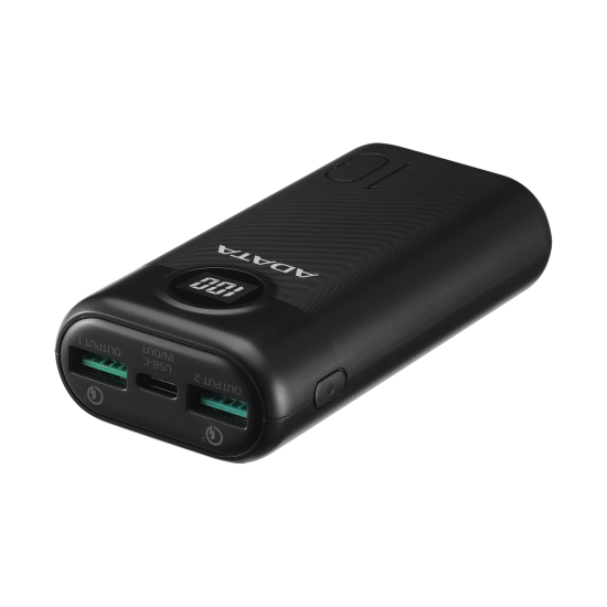 Adata P10000QCD Black Външна батерия