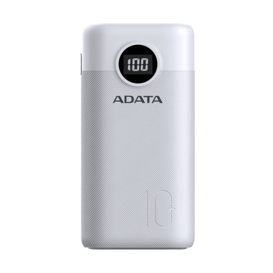 Adata P10000QCD White Външна батерия