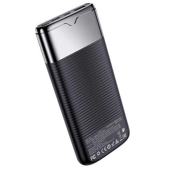 Hoco J63 Velocity PD20W+QG3.0 Wireless Charging Black Външна батерия