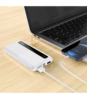 Hoco J75 Tresor Power Bank 10000 mAh White Външна батерия